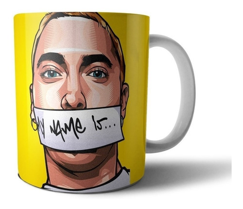 Taza - Tazón De Cerámica - Eminem (my Name Is)