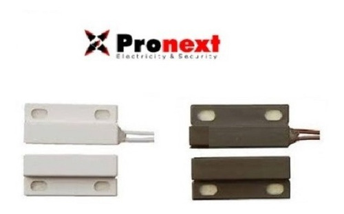 Imagen 2 de 3 de Sensor Magnetico Para Alarma Puerta Ventana Precableado