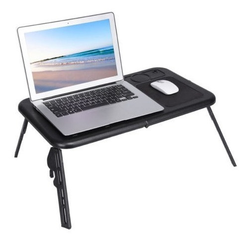 Plegable Lap Desk Desk Portátil De Pie Cama Escritorio Compu