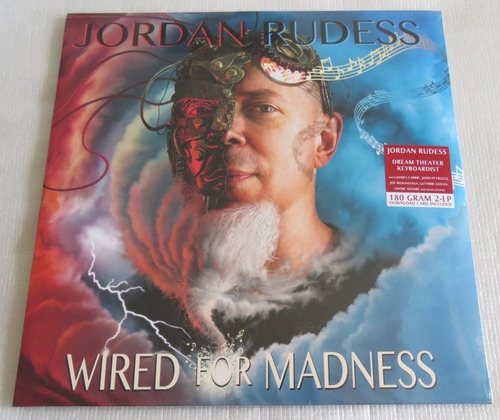 Jordan Rudess Wired For Madeness 2 Lp 180gram Dream Theater