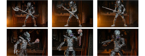 Neca Predator 2: Warrior Predator Ultimate 7 Figura De Acció