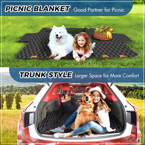 Funda De Asiento De Coche 6 En 1, 100% Impermeable, Hamaca P