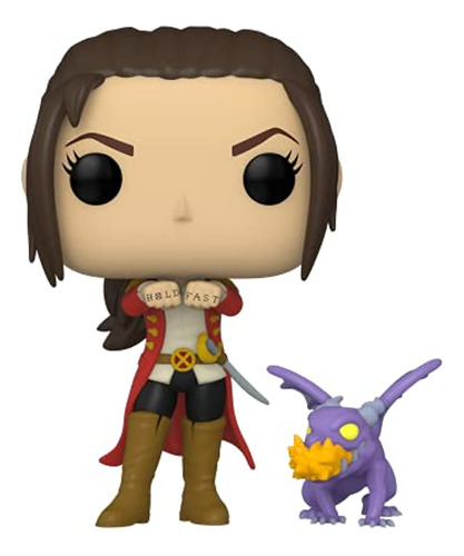 ¡pop! & Buddy: Marvel X-men Kate Pryde With Lockheed Vinyl F