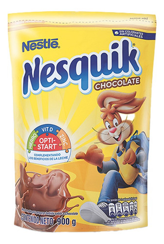 Polvo  Sabor A Chocolate Nesquik Bolsa X - g a $36
