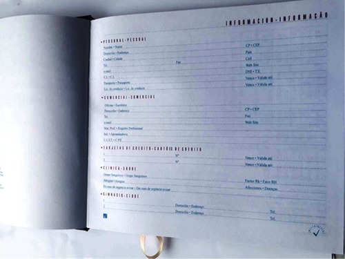 Imagen 3 de 4 de Agenda Citanova Piscis Tapa Cuero Reconstituido Imperiale
