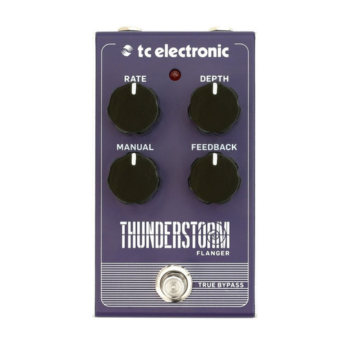 Pedal Flanger P/guitarra, Tc Electronic Thunderstorm Flanger