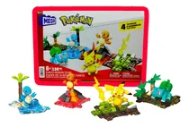 Comprar Mega Construx Pokemon Equipo De Kanto Pikachu Charmander 130