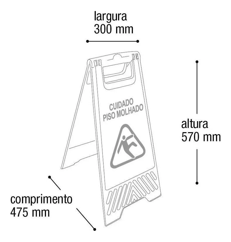 Terceira imagem para pesquisa de placa sinalizacao cuidado piso molhado