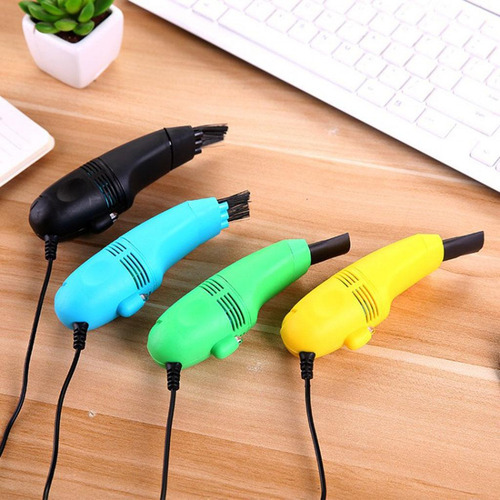 Aspirador De Pó De Mesa Recarregável Usb Para Verde