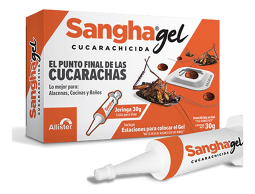 Sangha Gel Cucarachicida.