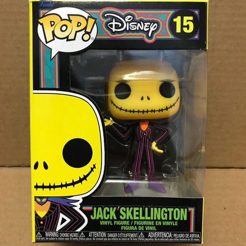 Funko Pop Disney Tnbc Jack Skellington Blacklight