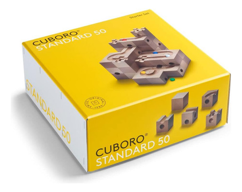 Cuboro Standard 50 Marble Run - El Juego De Iniciación Grand