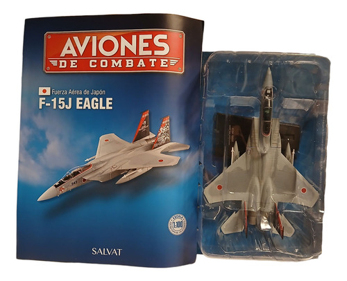 Aviones De Combate Colección Salvat Avion A Escala 1:100 F-15j Eagle Fuerza Aérea De Japon