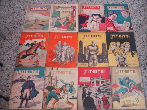 Revista Tit Bits - 1a. Epoca - Ejemplares De Los 40's Y 50's