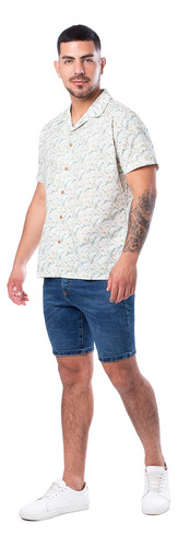 Short Denim Stretch Hombre Kees Denim