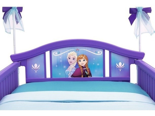 Cama Individual Con Dosel De Frozen Xtreme C
