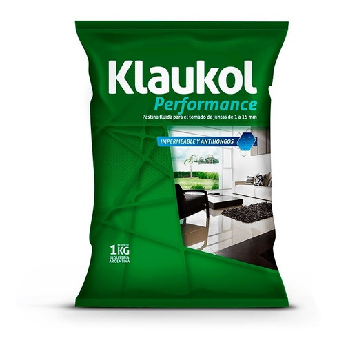 Imagen 1 de 2 de Pastina Alta Performance Para Porcellanato (1kg) Klaukol