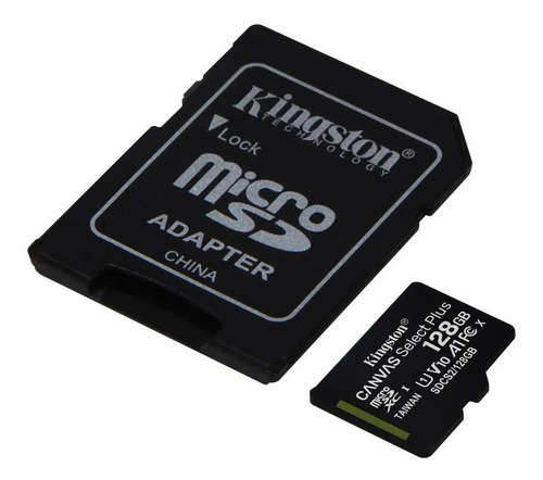Memoria Para Teléfono Micro Sd Kingston 128 Gb Canvas Plus