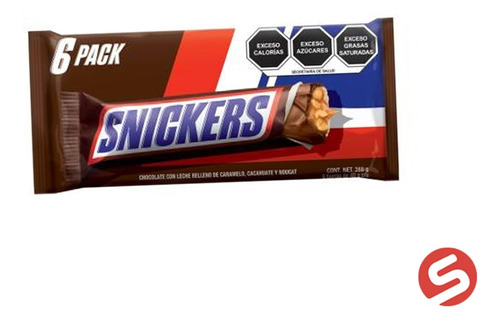 Snickers 6pzs