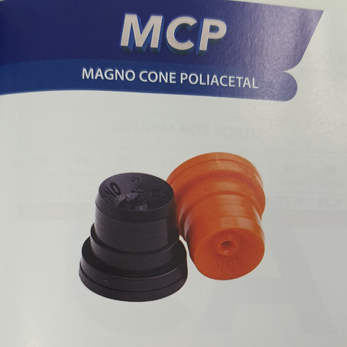 43 Bico Ponta Cone Vermelho Plástico Magnojet Vazão 4