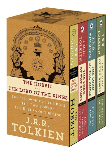 Libro Lord Of The Rings Trilogy + The Hobbit / Idioma Ingles