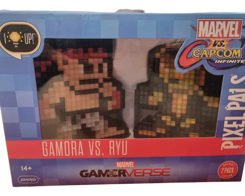 Pixel Pals Mvsc Gamora Vs. Ryu