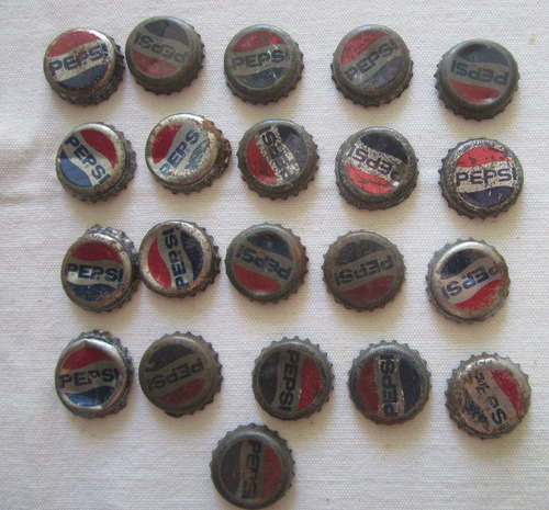 21 Tapas De Pepsi Cola Antiguas De Los 80
