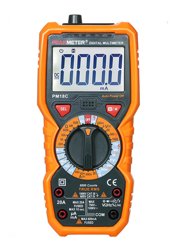 Medidor Universal De Frecuencia Y Temperatura De Línea Pm18c