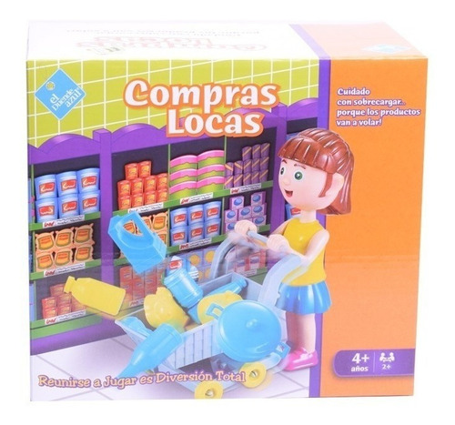 Juego De Mesa Compras Locas El Duende Azul 7045 Full