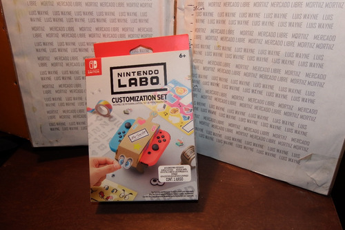 Caja Nintendo Labo Customization Set Nintendo Switch