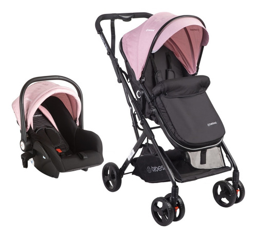 Coche De Bebe Bebesit Vox Moises  Con Babysilla Y Cubrepies 