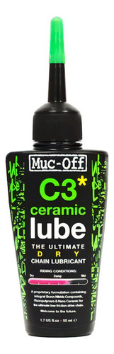 Óleo Lubrificante Muc-off C3 Ceramic Lube Seco 50ml