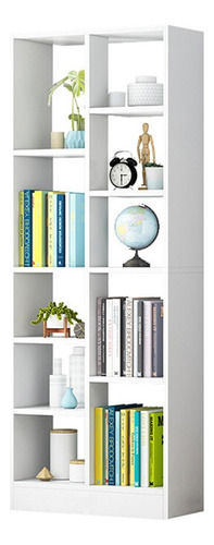 Librero Mueble Para Casa U Oficina Moderno Blanco