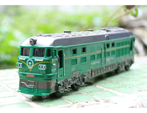 Ferrocarril Ho Trenes Modelo 1 87 Edificios A Escala Verde