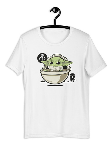 Playera Baby Yoda En Cuna Funko Grogu Mandalorian. Star Wars