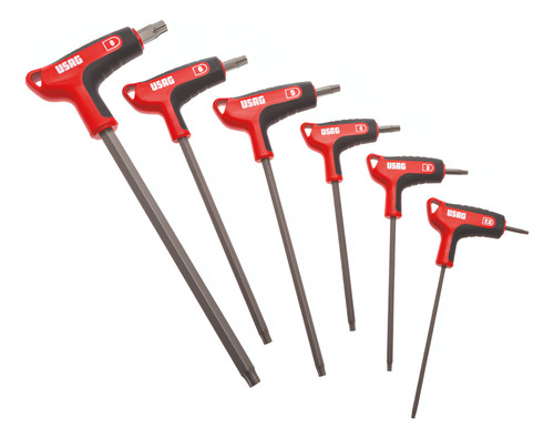 Juego Llave Macho T 2,5 A 8 Mm Xgrip 6 Pz Usag