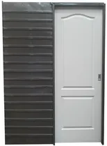 Comprar Puerta Corrediza Embutir Oblak Camden Blanca 70-15 Chapa 18 