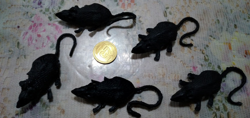 Imagen 4 de 6 de Chascos Lote X5 Lauchitas De Goma Antiguos