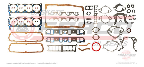 Juego Juntas Ford F-250 V8 5.0l 16v Ohv 1986-1996