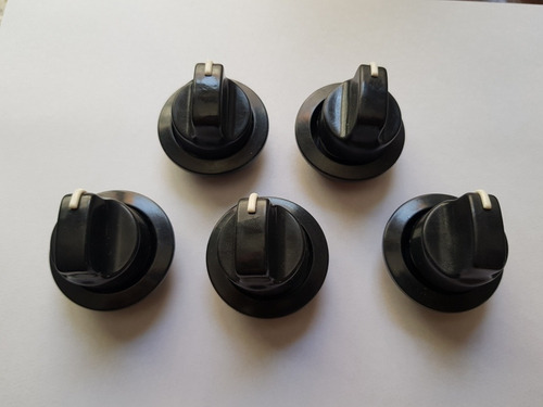 5 Perillas 6mm Originales Cocina Orbis 9500 9300 Gris Oscuro