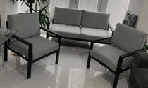 Comprar Sillones Hierro Y Madera Industrial Living Comedor Exterior