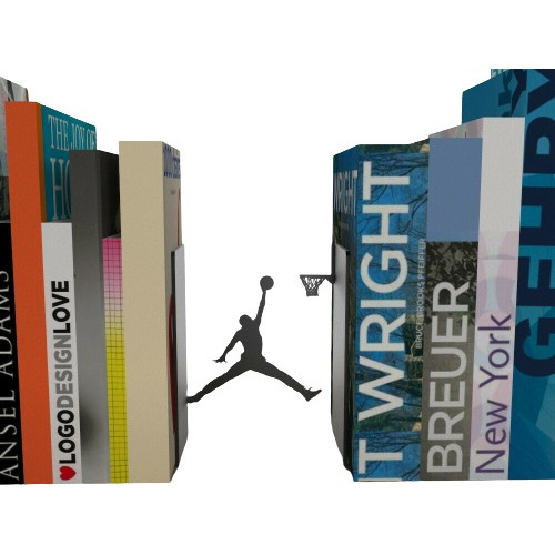 Sujeta Libros Decorativo Dunk Baloncesto Sujetalibros 