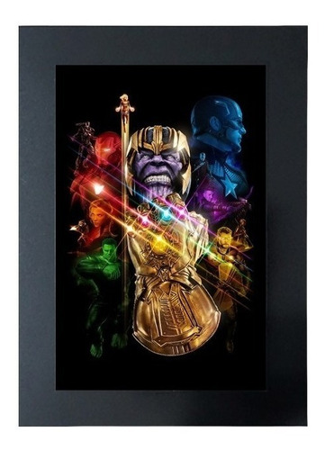 Cuadro De Avengers Endgame Thanos Infinity