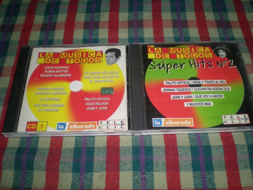 La Musica De Todos Cds Compilado Vol 1 Y Super Hits 2 (23/ 