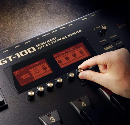 Boss Gt-100 Multiefectos Para Guitarra Pedal (Usado)