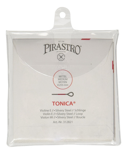 Pirastro 4120 Tonica Sintetico Core Juego Cuerda Para Violin