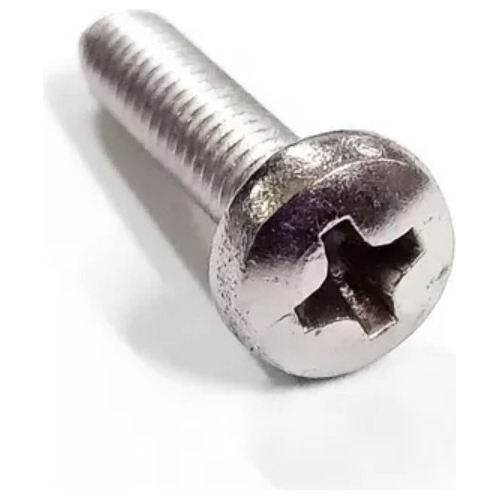 Parafuso Phillips M5x16 Cabeça Panela Inox M5 X 16 - 200un