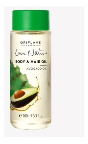 Aceite De Palta Para Cuerpo Y Cabello  100 Ml- Oriflame