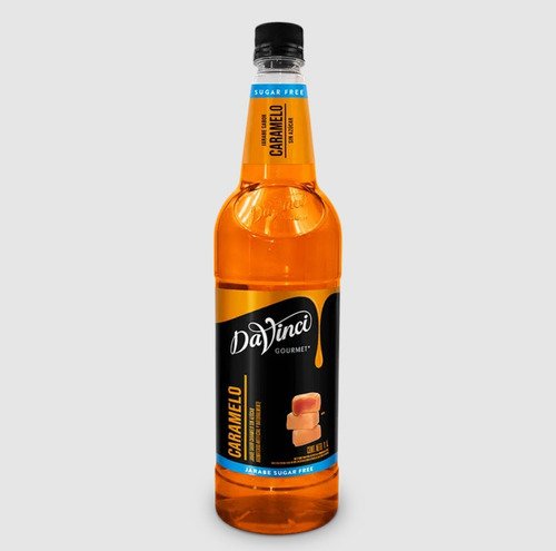 Jarabe Davinci Caramelo Sugar Free Botella 1 Litro
