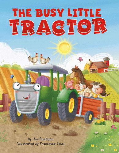 Libro El Pequeño Tractor Ocupado -inglés